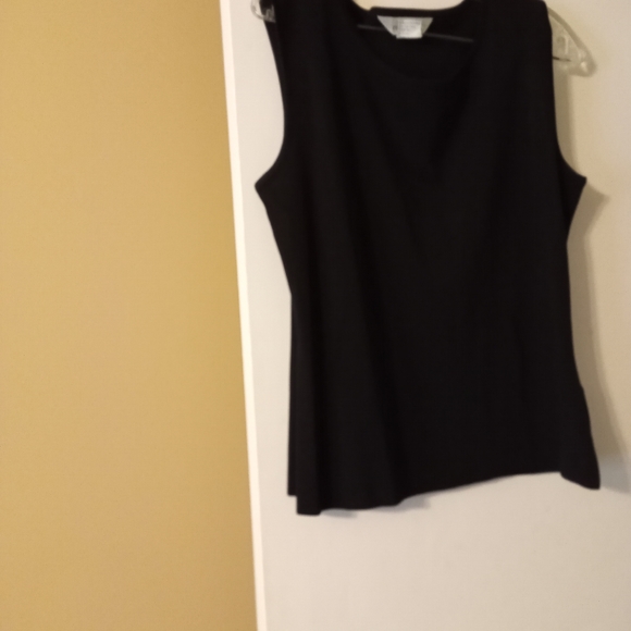 Exclusively misook, L, Black Skirt, Jacket, Top - Picture 3 of 4